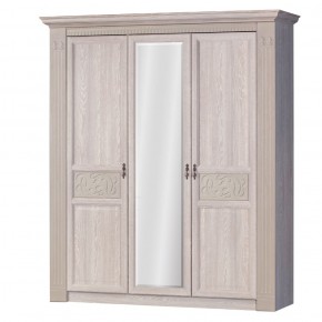 Шкаф для одежды 3-х дверный №180 "Лючия" Дуб оксфорд серый в Кургане - kurgan.ok-mebel.com | фото