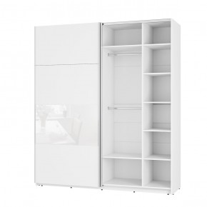 Шкаф-купе Харви ШКК-10 (белый) в Кургане - kurgan.ok-mebel.com | фото 3