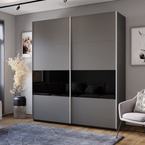 Шкаф-купе Харви ШКК-10 (графит) в Кургане - kurgan.ok-mebel.com | фото