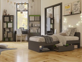 НЕАПОЛЬ Шкаф-купе (Графит) в Кургане - kurgan.ok-mebel.com | фото 3