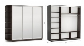 Шкаф-купе Тетрис 210/220 (ЗЗЗ) Венге в Кургане - kurgan.ok-mebel.com | фото 1