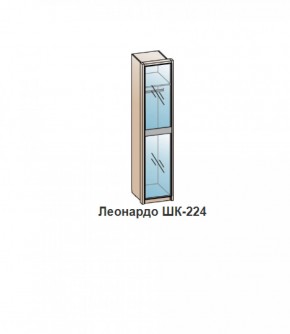 Шкаф ЛЕОНАРДО (ШК-224) Венге в Кургане - kurgan.ok-mebel.com | фото