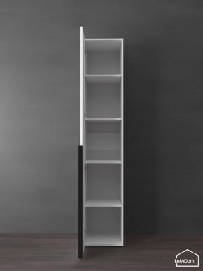 Шкаф Linnea MHR-1-2 2050х400х510 (Белый-М 11.1.1) в Кургане - kurgan.ok-mebel.com | фото 4