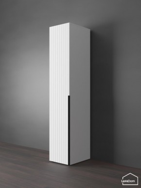 Шкаф Linnea MHR-1 2050х400х510 (Белый-М 11.1.2) в Кургане - kurgan.ok-mebel.com | фото