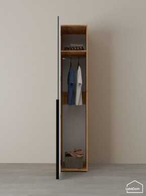 Шкаф Linnea MHR-1 2050х400х510 (ДВ-М 11.1.25) в Кургане - kurgan.ok-mebel.com | фото 4
