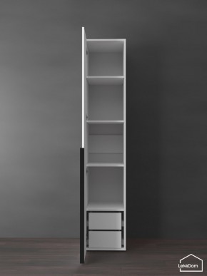 Шкаф Linnea MHR-1-4 2050х400х510 (Белый-М 11.1.1) в Кургане - kurgan.ok-mebel.com | фото 7