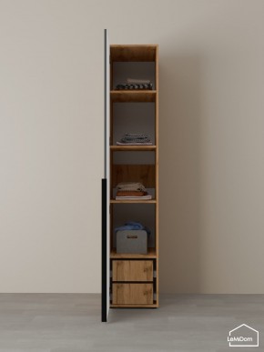 Шкаф Linnea MHR-1-4 2050х400х510 (ДВ-М 11.1.25) в Кургане - kurgan.ok-mebel.com | фото 6