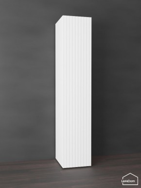 Шкаф Linnea MHR-1PO 2050х400х510 (Белый-М 11.1.1) в Кургане - kurgan.ok-mebel.com | фото