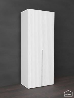 Шкаф Linnea MHR-2 2050х800х510 (Белый-М 11.1.2) в Кургане - kurgan.ok-mebel.com | фото