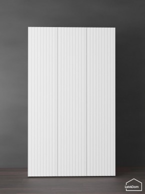 Шкаф Linnea MHR-3PO-1 2050х1200х510 (Белый-М 11.1.1) в Кургане - kurgan.ok-mebel.com | фото