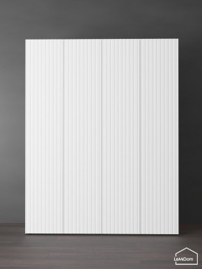 Шкаф Linnea MHR-4PO-2 2050х1600х510 (Белый-М 11.1.1) в Кургане - kurgan.ok-mebel.com | фото