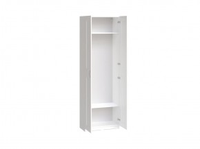 Шкаф МАКС двухдверный узкий, цвет белый в Кургане - kurgan.ok-mebel.com | фото 2