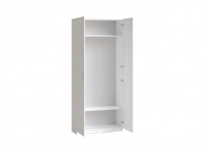 Шкаф МАКС двухстворчатый, цвет белый в Кургане - kurgan.ok-mebel.com | фото 2