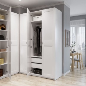 Шкаф МАКС однодверный, цвет белый в Кургане - kurgan.ok-mebel.com | фото 4