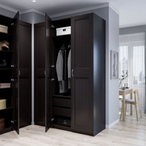 Шкаф МАКС однодверный, цвет Дуб Венге в Кургане - kurgan.ok-mebel.com | фото 4