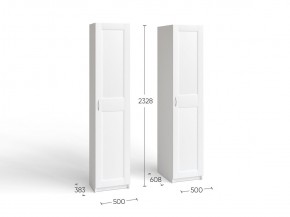 Шкаф МАКС однодверный узкий, цвет Дуб Венге в Кургане - kurgan.ok-mebel.com | фото 3
