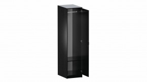 Шкаф ОРИОН однодверный, цвет Дуб Венге в Кургане - kurgan.ok-mebel.com | фото 3