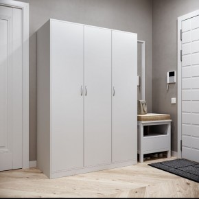 Шкаф ОРИОН трехдверный, цвет белый в Кургане - kurgan.ok-mebel.com | фото 2