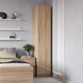 Шкаф ПЕГАС однодверный, цвет Дуб Сонома в Кургане - kurgan.ok-mebel.com | фото 4