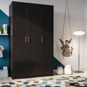 Шкаф ПЕГАС трехдверный, цвет Дуб Венге в Кургане - kurgan.ok-mebel.com | фото 2