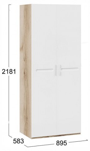 Шкаф платяной Фьюжн ТД-260.07.02 в Кургане - kurgan.ok-mebel.com | фото 4