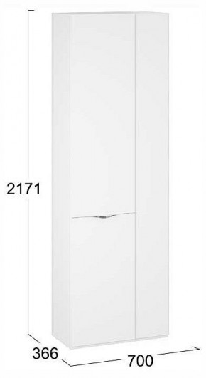 Шкаф платяной Глосс СМ-319.07.016 в Кургане - kurgan.ok-mebel.com | фото 4