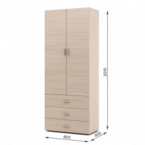 Шкаф платяной Мартин-4 в Кургане - kurgan.ok-mebel.com | фото 3