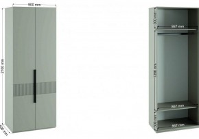Шкаф платяной Ника в Кургане - kurgan.ok-mebel.com | фото 3