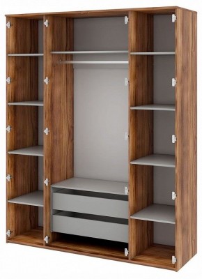 Шкаф платяной Онтарио 474.01 в Кургане - kurgan.ok-mebel.com | фото 2