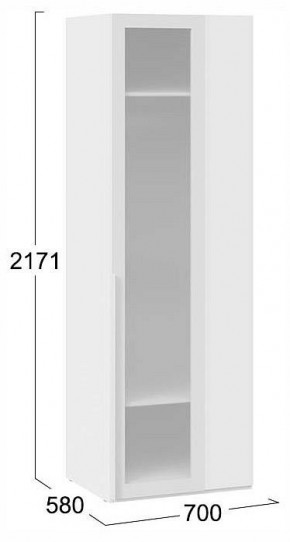 Шкаф платяной Порто СМ-393.07.011 в Кургане - kurgan.ok-mebel.com | фото 4