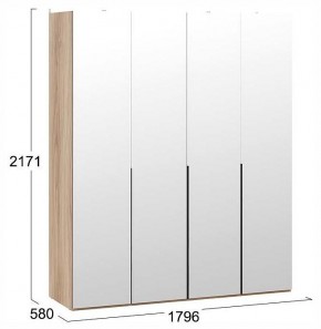 Шкаф платяной Порто СМ-393.07.109 в Кургане - kurgan.ok-mebel.com | фото