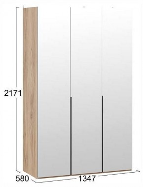 Шкаф платяной Порто СМ-393.07.111 в Кургане - kurgan.ok-mebel.com | фото 3