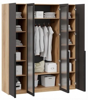 Шкаф платяной Порто СМ-393.07.116 в Кургане - kurgan.ok-mebel.com | фото 3