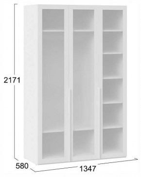 Шкаф платяной Порто СМ-393.07.117 в Кургане - kurgan.ok-mebel.com | фото 4
