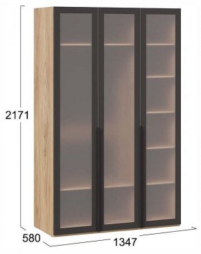 Шкаф платяной Порто СМ-393.07.117 в Кургане - kurgan.ok-mebel.com | фото 4