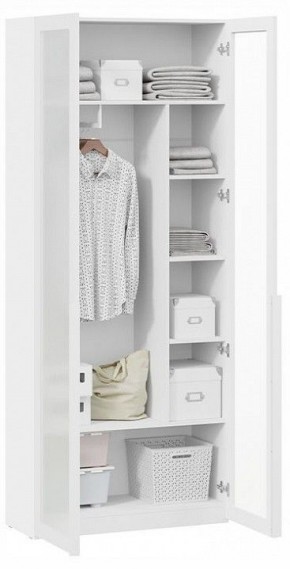 Шкаф платяной Порто СМ-393.07.226 в Кургане - kurgan.ok-mebel.com | фото 3