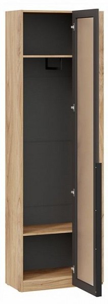 Шкаф платяной Порто СМ-393.07.233 в Кургане - kurgan.ok-mebel.com | фото 2