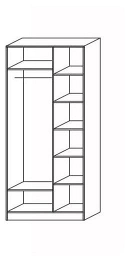 Шкаф платяной Венеция в Кургане - kurgan.ok-mebel.com | фото 2