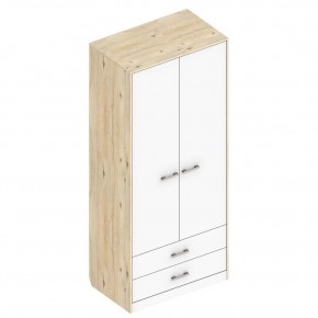 Шкаф "Милана" 2-х створчатый с 2 ящиками в Кургане - kurgan.ok-mebel.com | фото