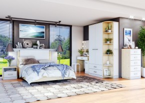 Шкаф "Милана" 2-х створчатый с 2 ящиками в Кургане - kurgan.ok-mebel.com | фото 2