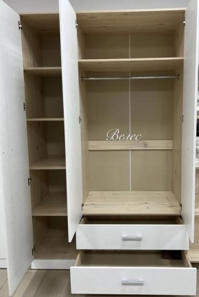 Шкаф "Милана" 3-х створчатый с 2 ящиками в Кургане - kurgan.ok-mebel.com | фото 2