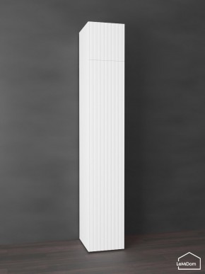 Шкаф с антресолью Linnea MHR-1POA-1 2450х400х510 (Белый-М 11.1.2) в Кургане - kurgan.ok-mebel.com | фото