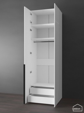 Шкаф с антресолью Linnea MHR-2A-3 2450х800х510 (Белый-М 11.1.2) в Кургане - kurgan.ok-mebel.com | фото 5