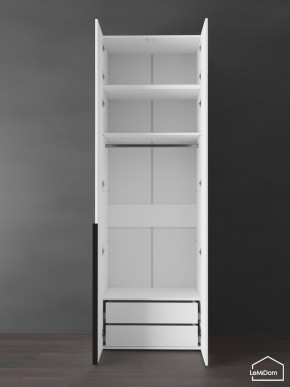 Шкаф с антресолью Linnea MHR-2A-3 2450х800х510 (Белый-М 11.1.2) в Кургане - kurgan.ok-mebel.com | фото 6