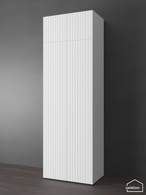 Шкаф с антресолью Linnea MHR-2POA-2 2450х800х510 (Белый-М 11.1.2) в Кургане - kurgan.ok-mebel.com | фото