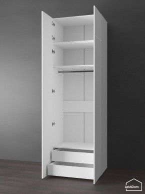 Шкаф с антресолью Linnea MHR-2POA-3 2450х800х510 (Белый-М 11.1.1) в Кургане - kurgan.ok-mebel.com | фото 6