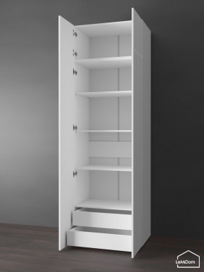 Шкаф с антресолью Linnea MHR-2POA-4 2450х800х510 (Белый-М 11.1.1) в Кургане - kurgan.ok-mebel.com | фото 5