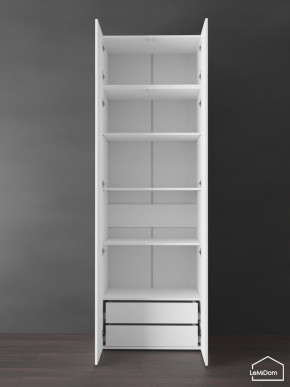 Шкаф с антресолью Linnea MHR-2POA-4 2450х800х510 (Белый-М 11.1.1) в Кургане - kurgan.ok-mebel.com | фото 6
