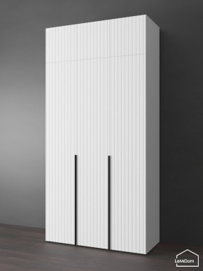 Шкаф с антресолью Linnea MHR-3A-2 2450х1200х510 (Белый-М 11.1.2) в Кургане - kurgan.ok-mebel.com | фото