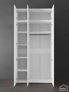 Шкаф с антресолью Linnea MHR-3POA-1 2450х1200х510 (Белый-М 11.1.1) в Кургане - kurgan.ok-mebel.com | фото 4